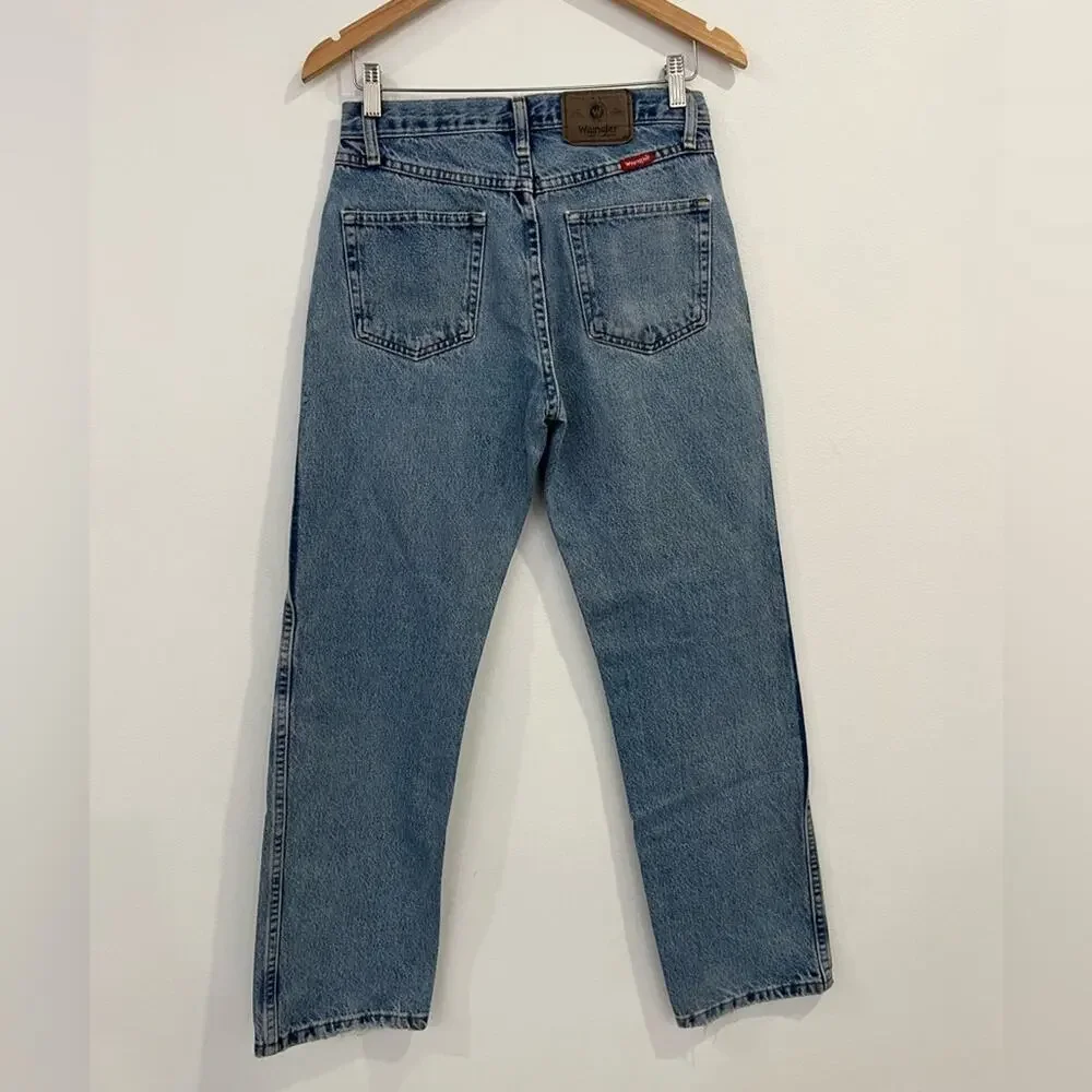 Wrangler Vintage 30x30 Light‎ Wash High Rise Jeans Regular Fit